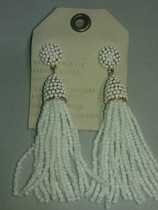 NEW ANTHROPOLOGIE TASSEL EARRINGS